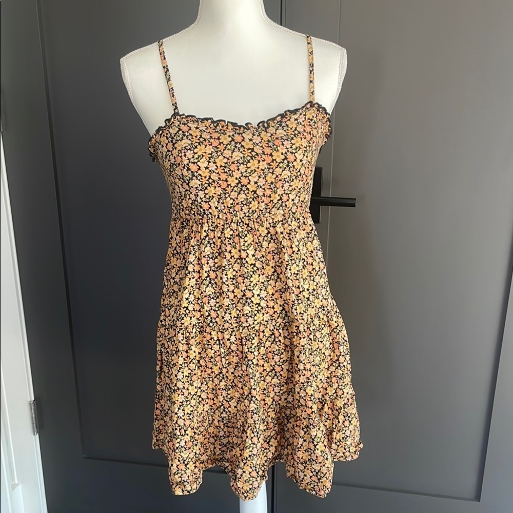 Arizona Jean Company Floral Spaghetti Strap Dress Size S